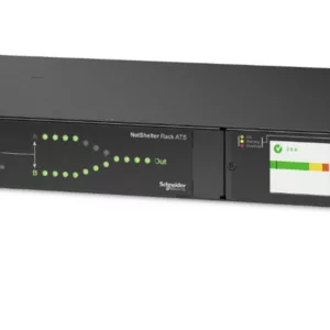 APC ATS Switch, 1RU Rackmount, 16 Amp, IEC C19/C20 Input / Output